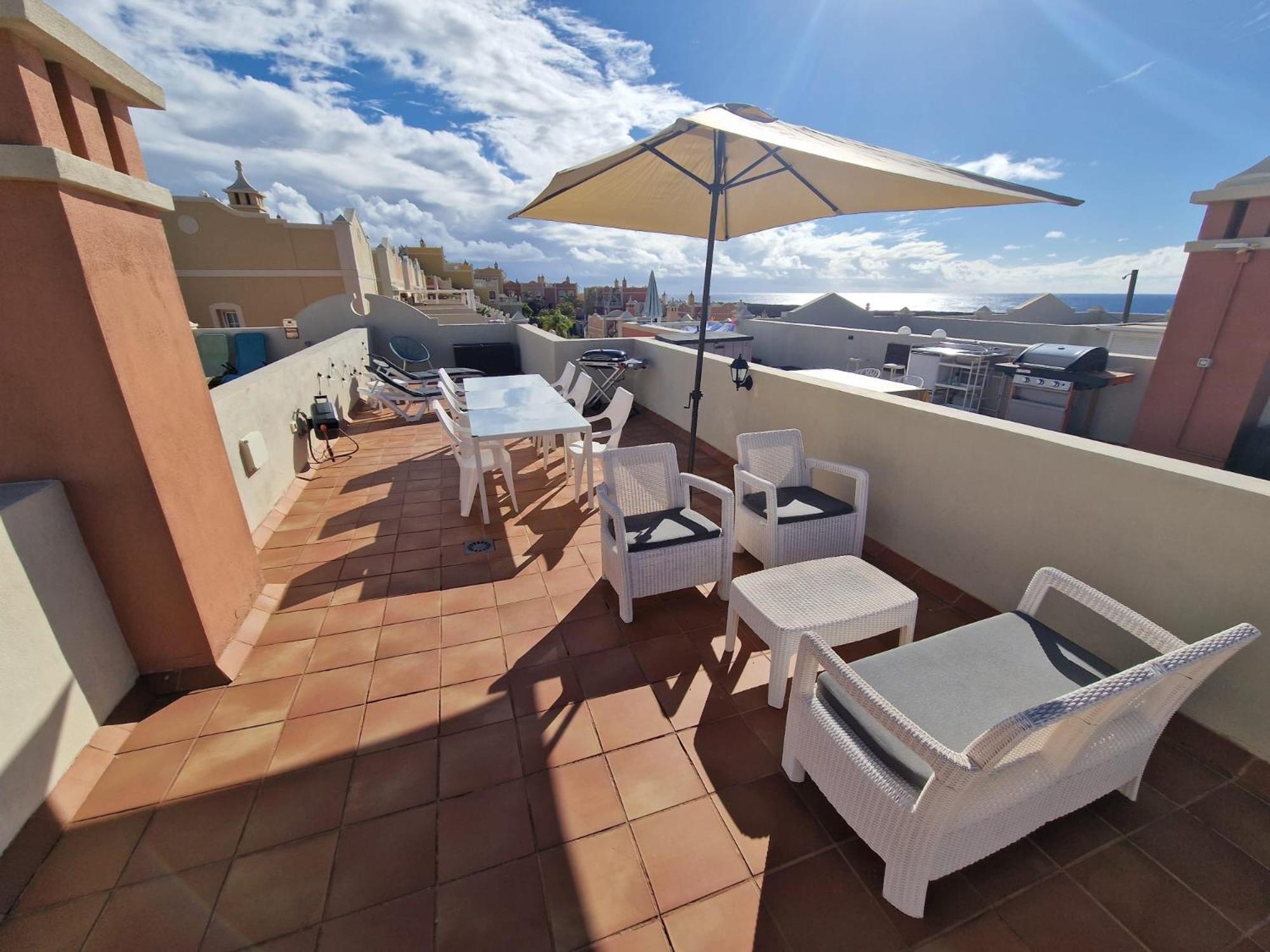 Sunset Rooftop Terrace Apartment بالم مار المظهر الخارجي الصورة
